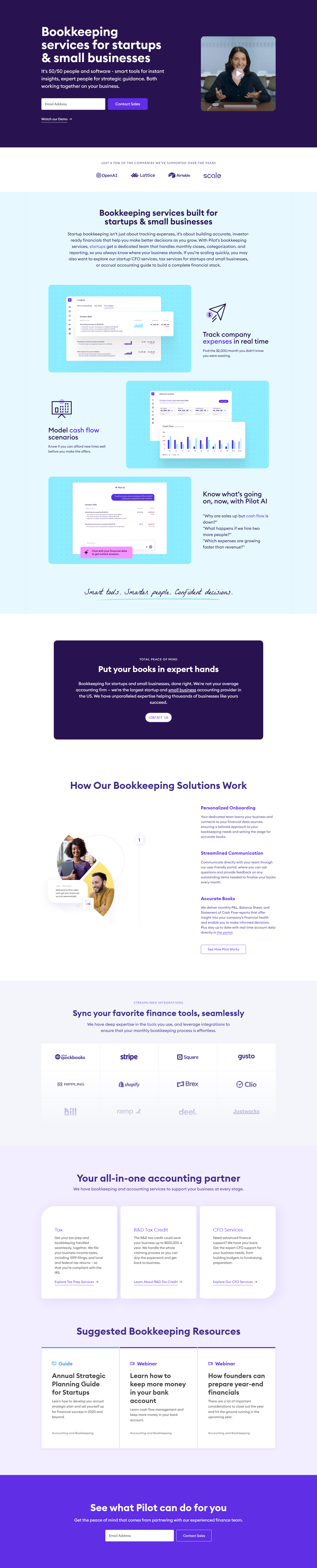Features @Pilot