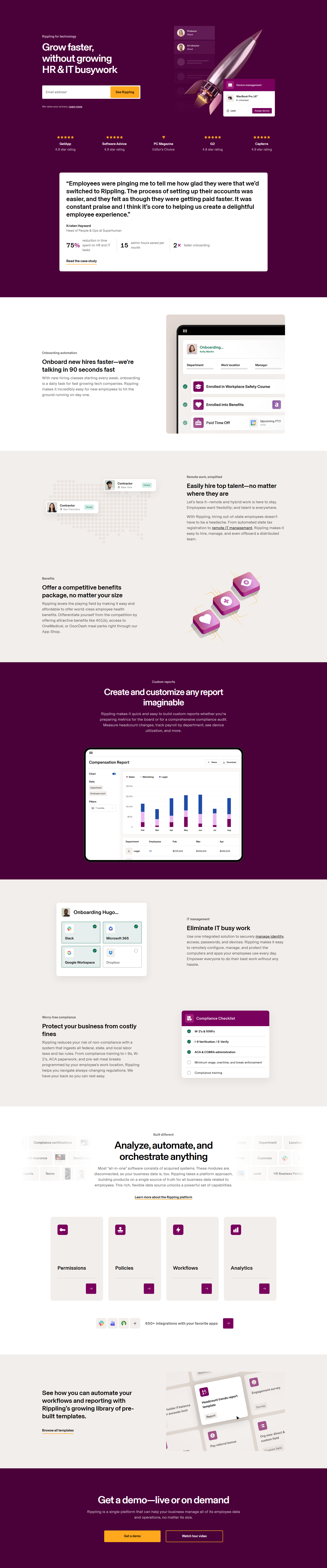 Features @Rippling