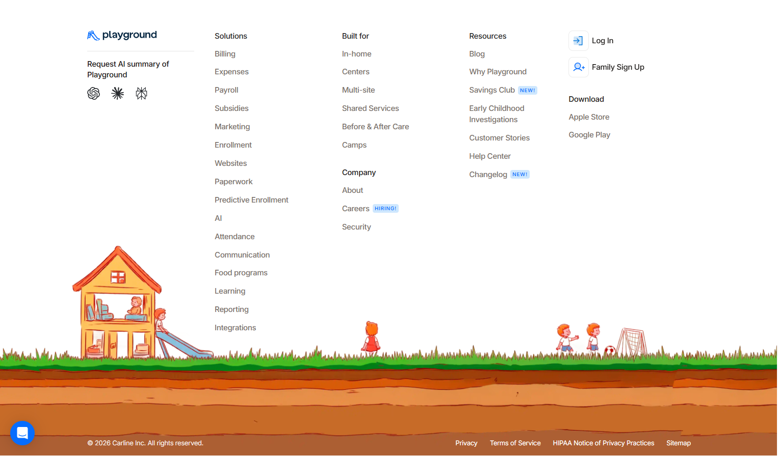 Footer @Playground