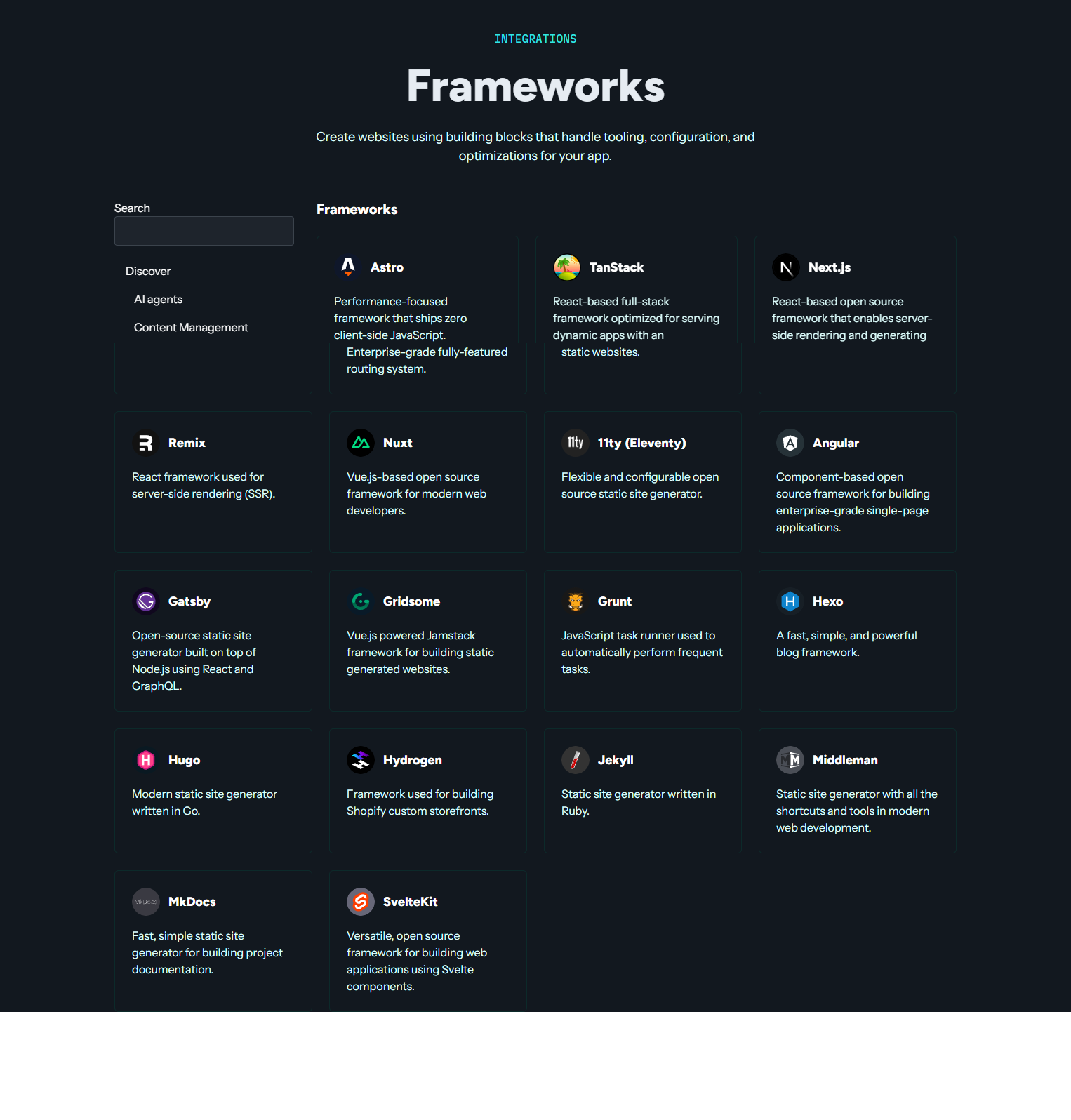 Integrations @Netlify