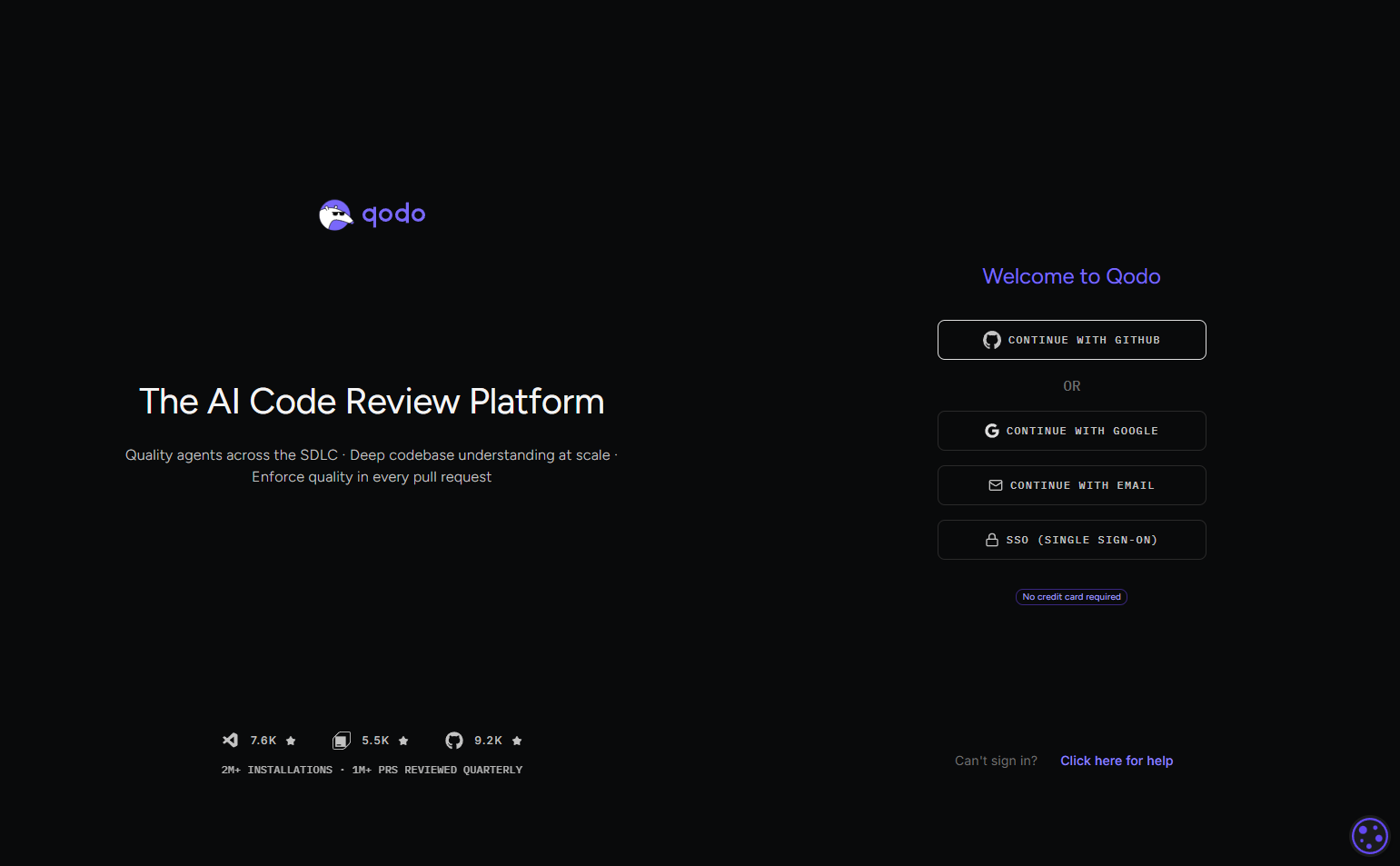 Login @Qodo
