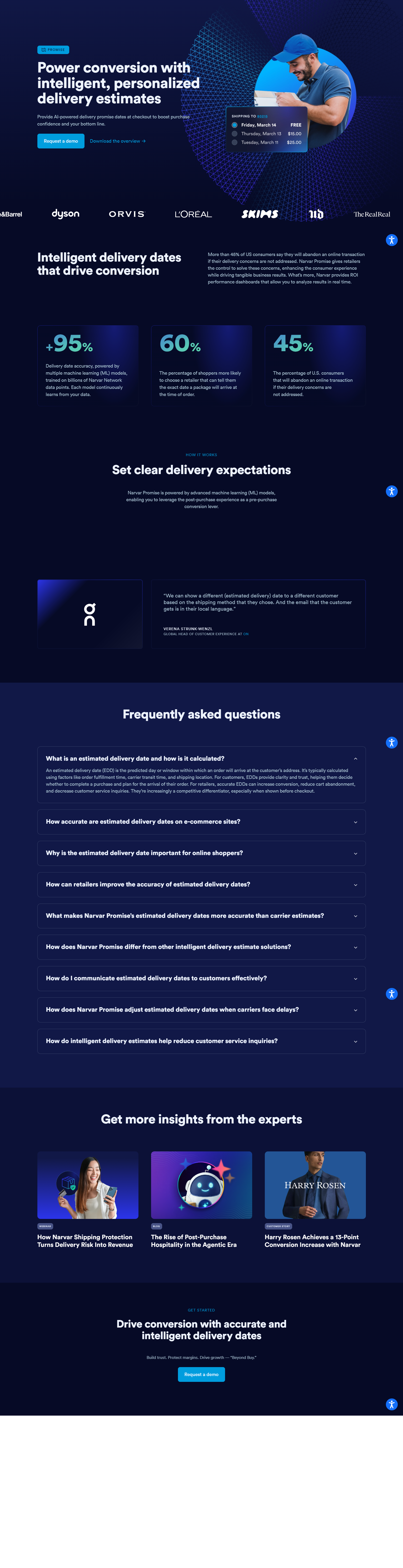 Product Page @Narvar