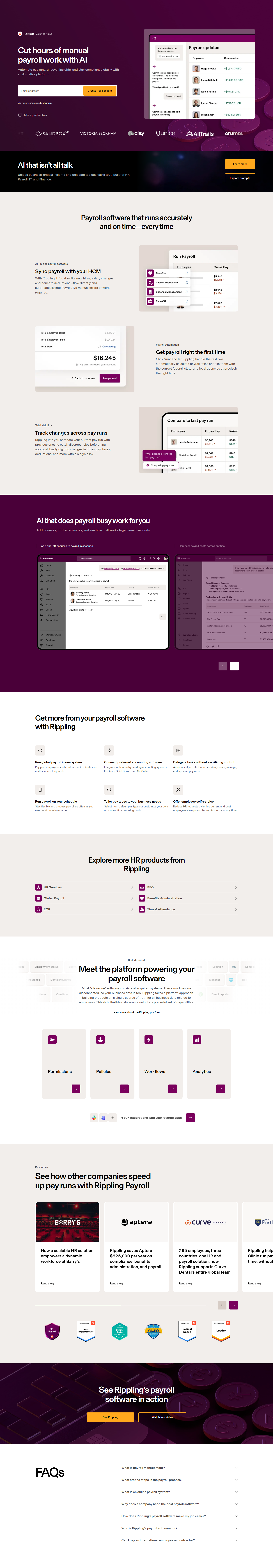 Product Page @Rippling