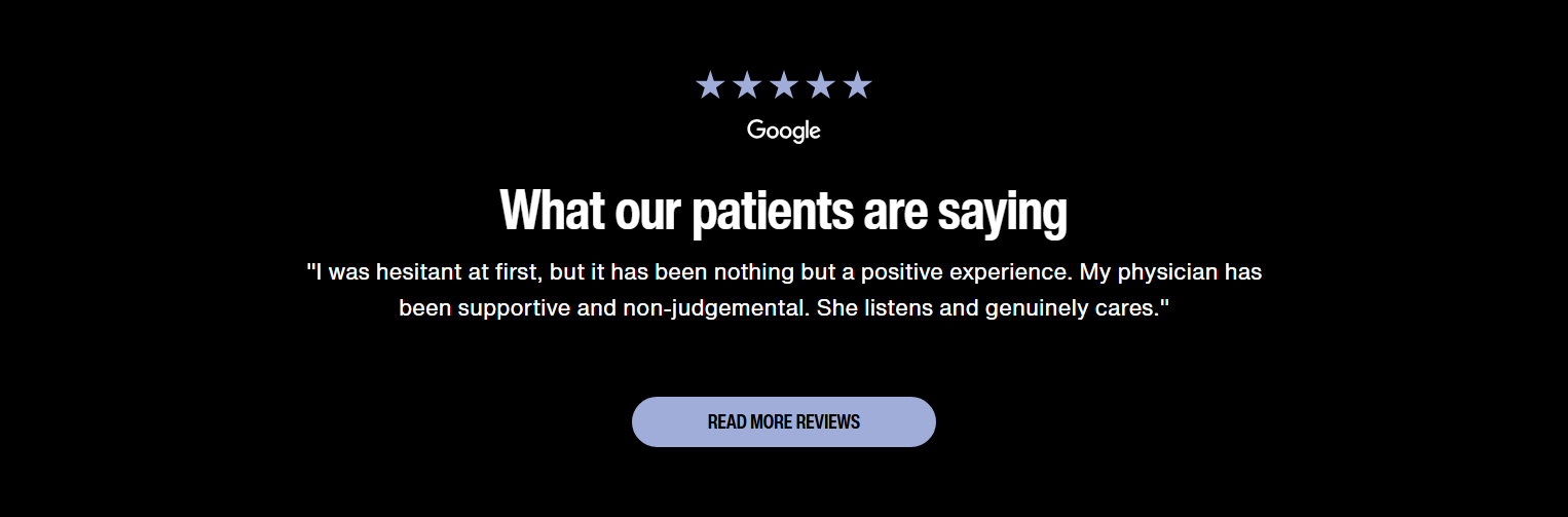 Testimonials Section @Ophelia