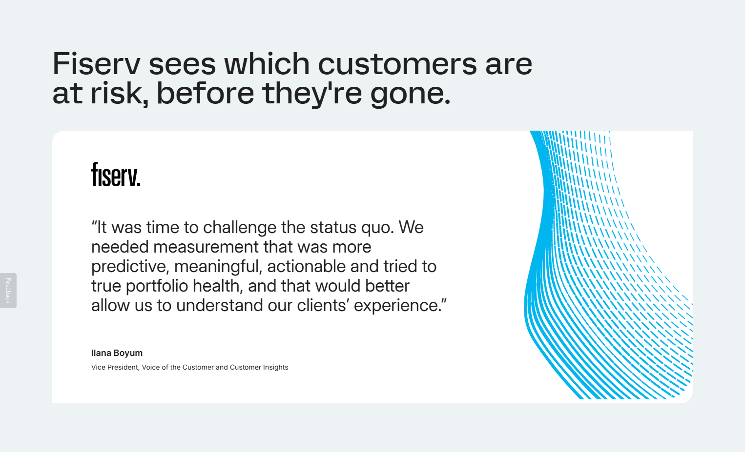 Testimonials Section @Qualtrics