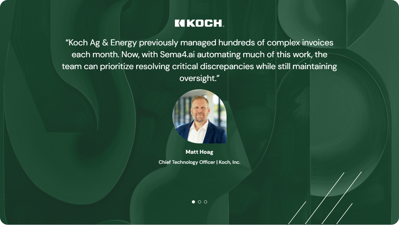 Testimonials Section @Sema4.ai