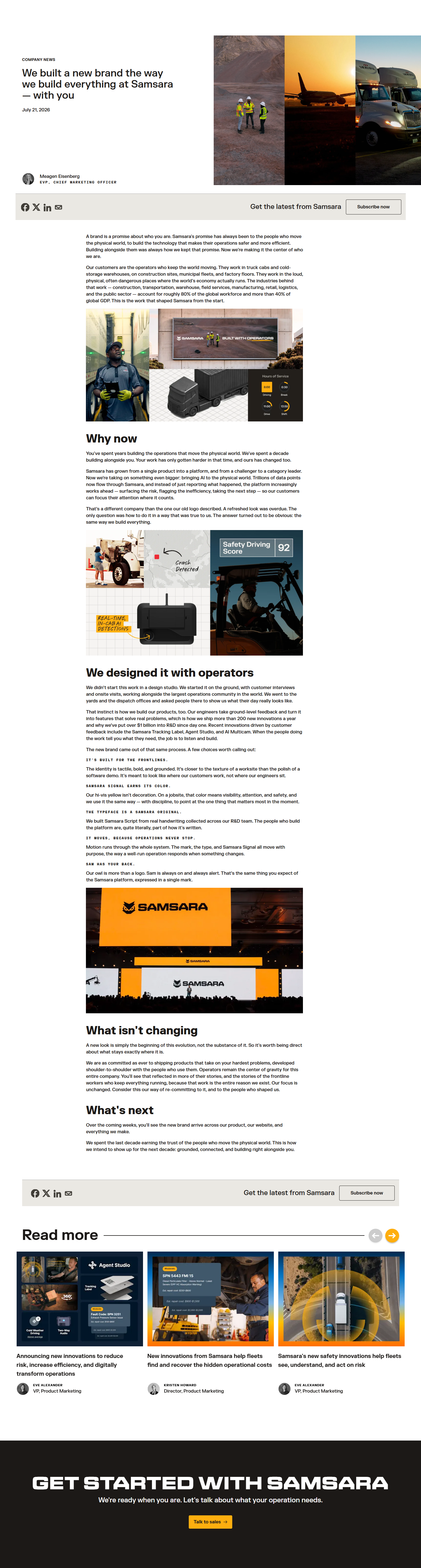 Blog Post @Samsara
