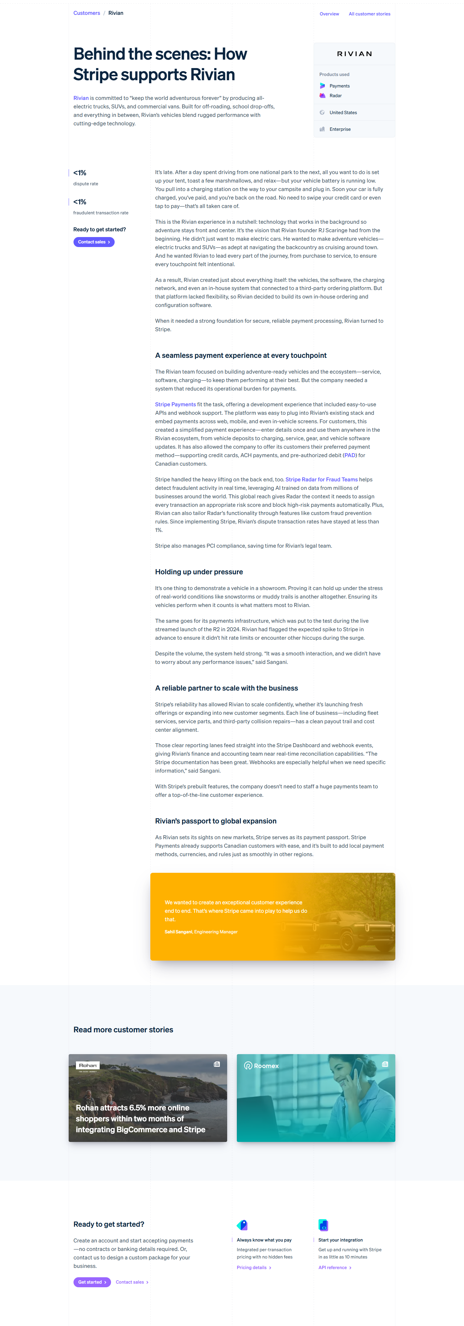Case Study @Stripe