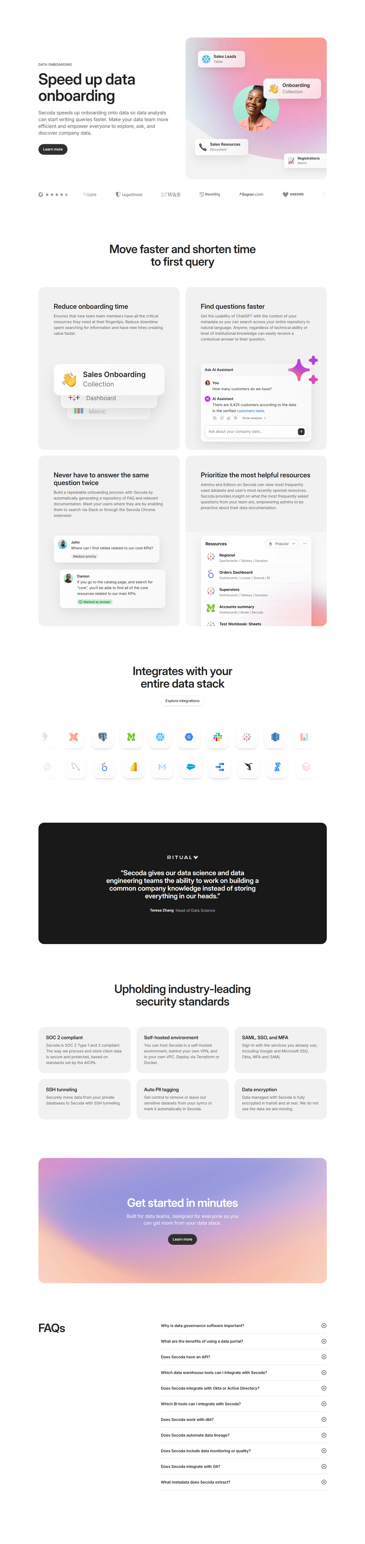 Features @Secoda