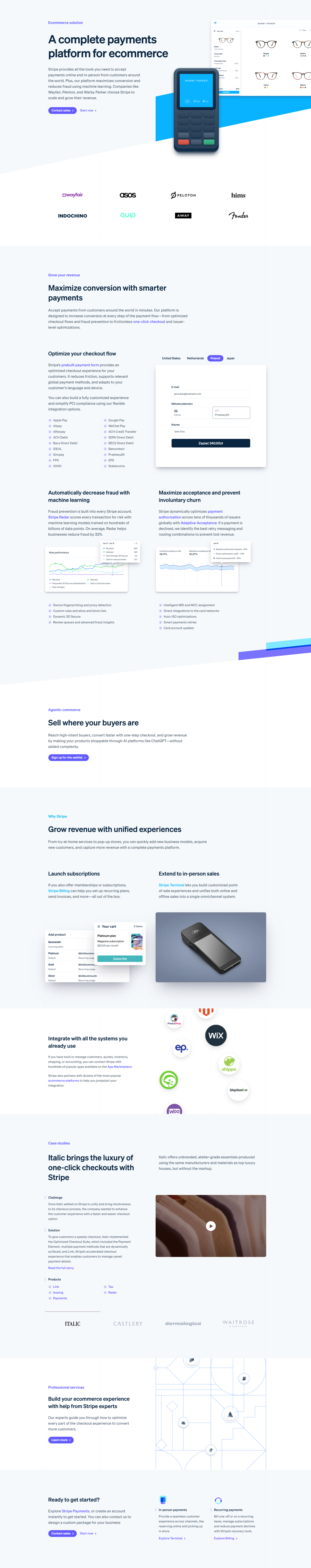 Features @Stripe