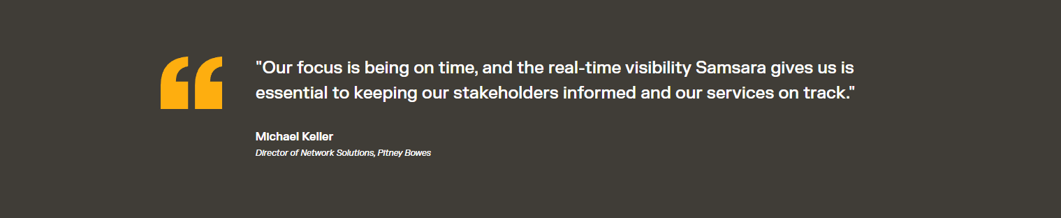 Testimonials Section @Samsara