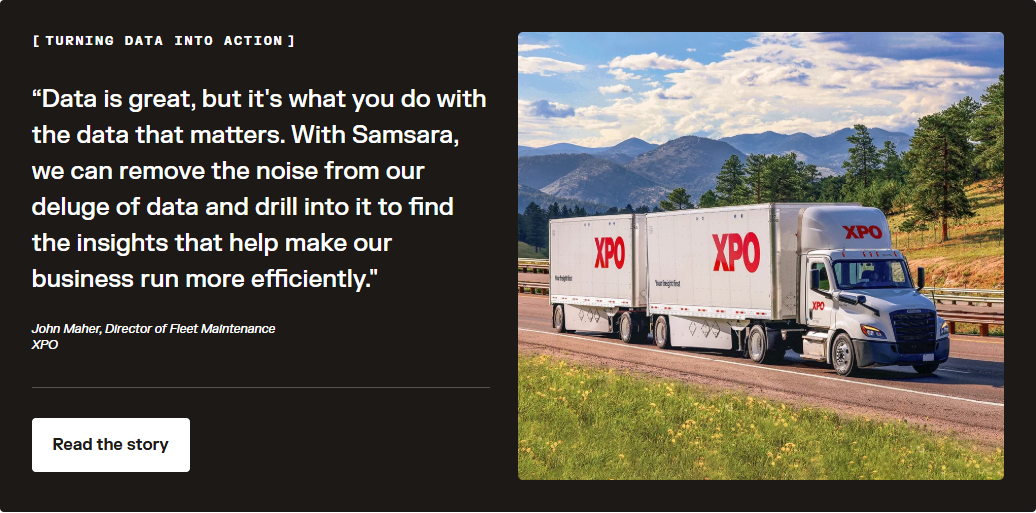 Testimonials Section @Samsara
