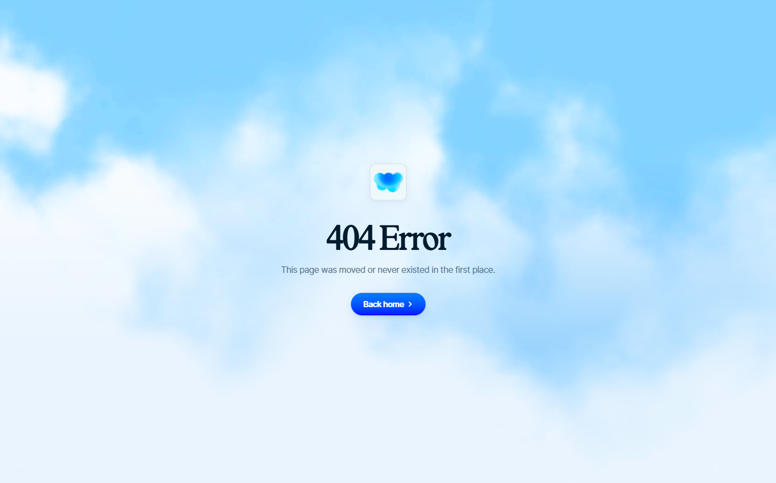 404 Error @Billow