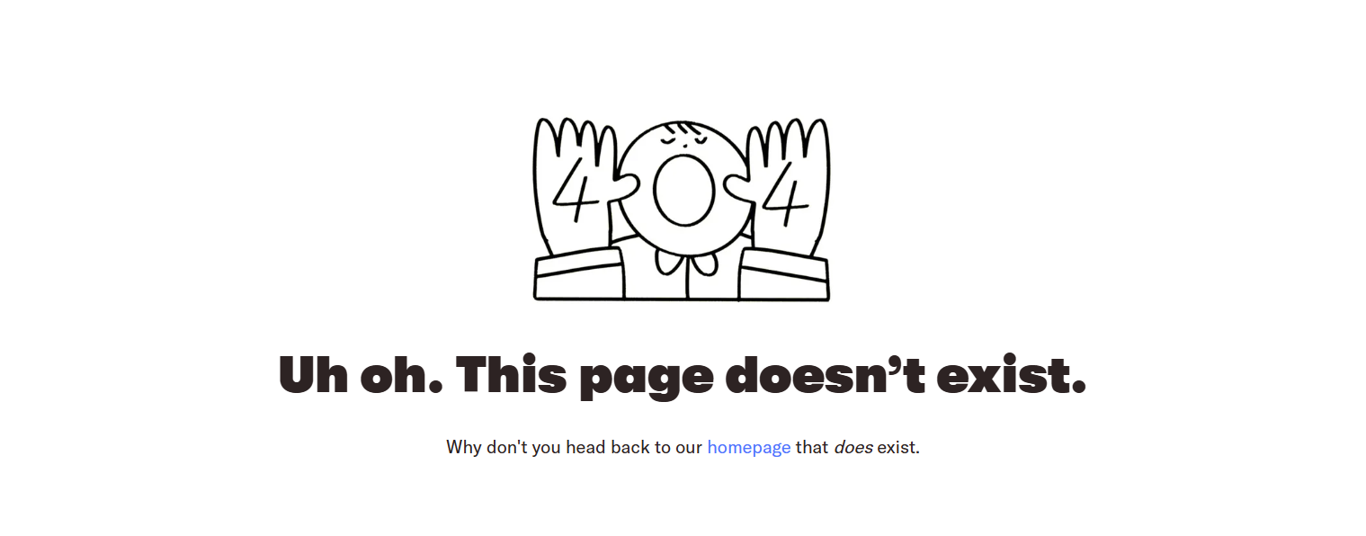 404 Error @Homerun