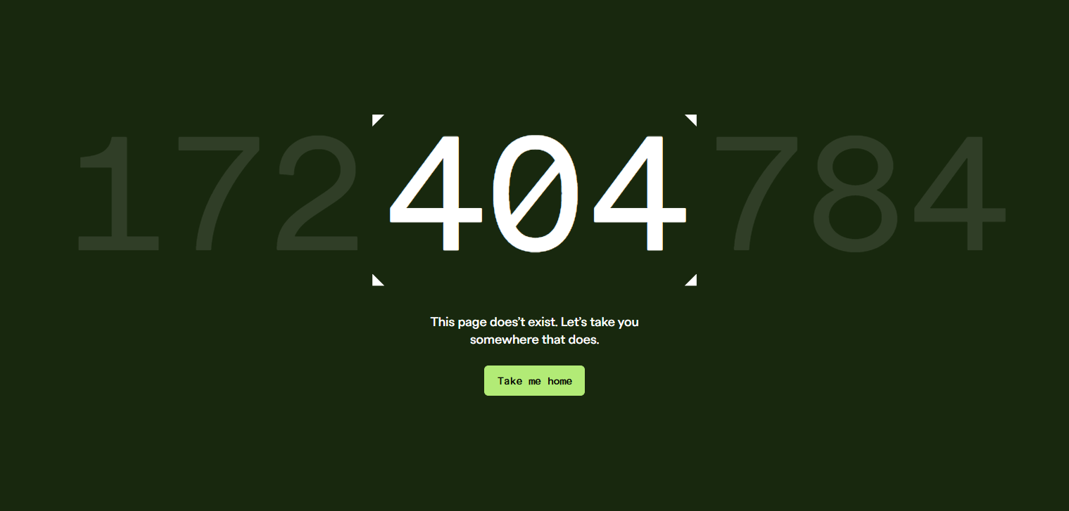 404 Error @Spade