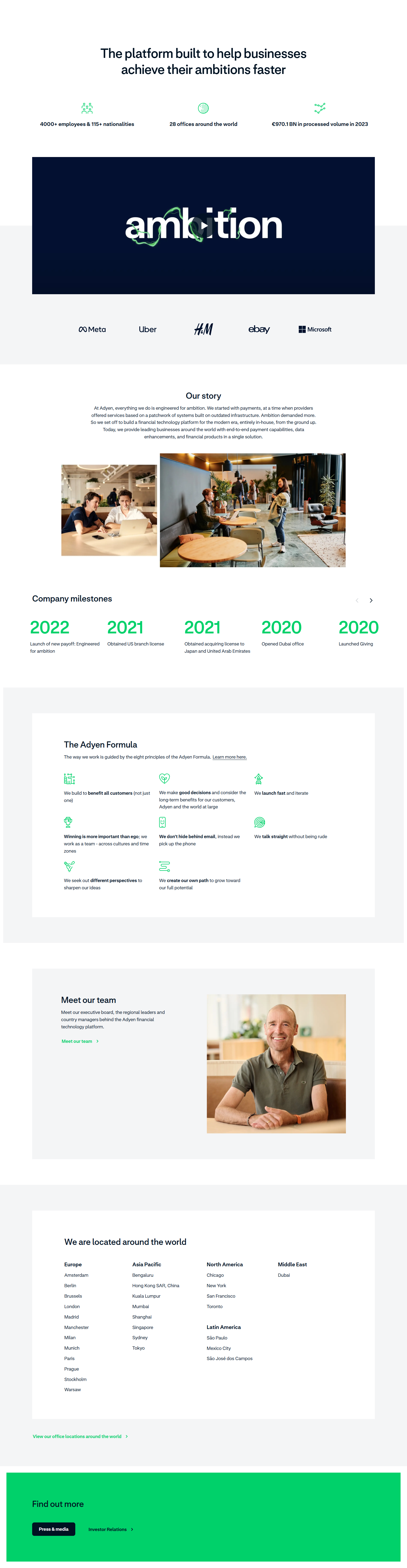 About Us @Adyen