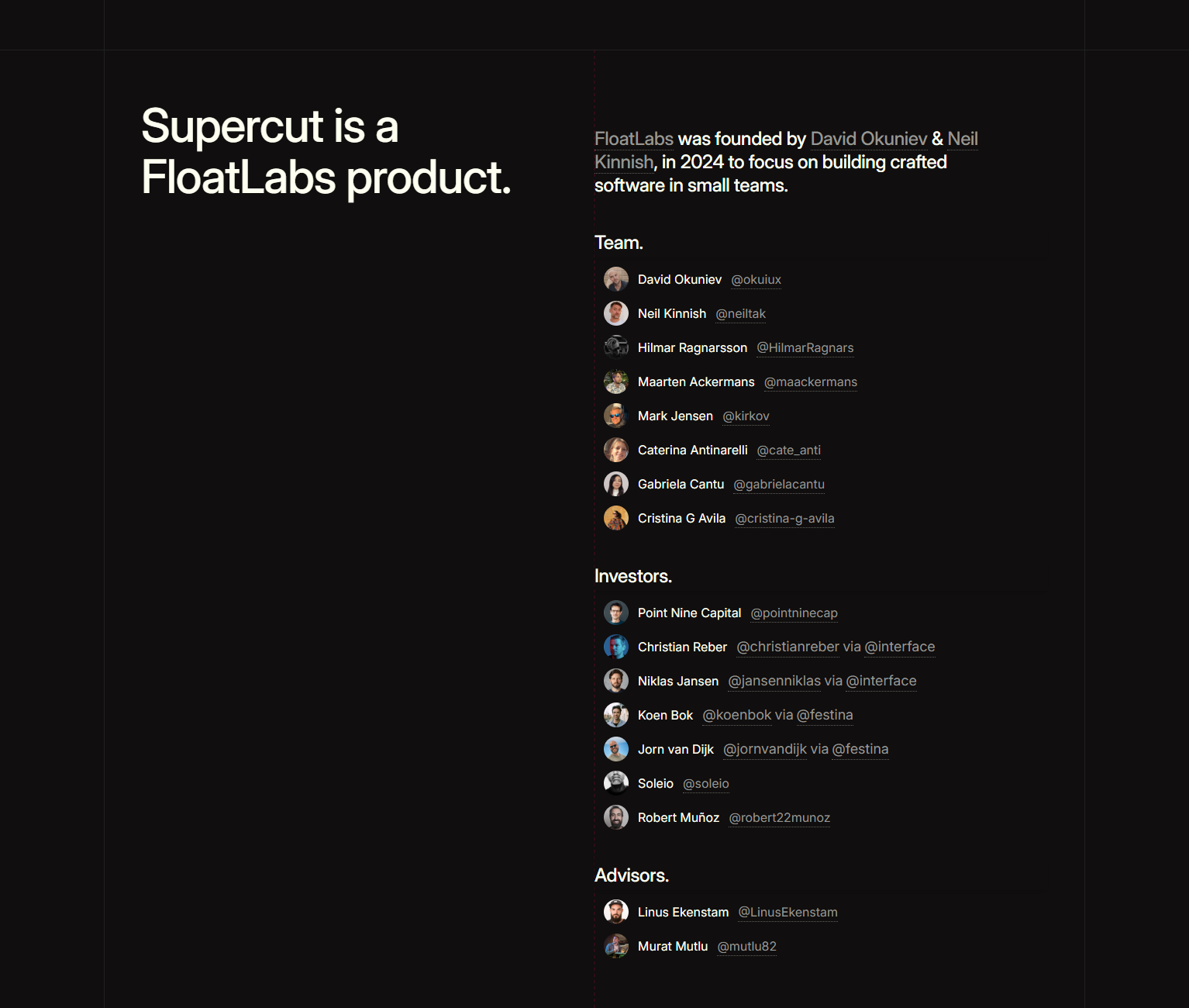 About Us @Supercut