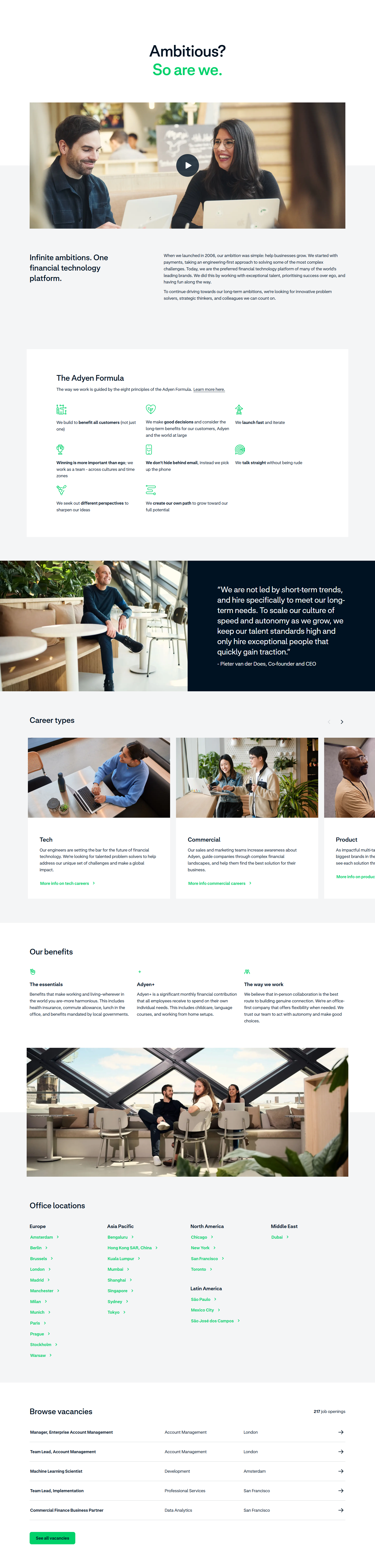 Careers @Adyen