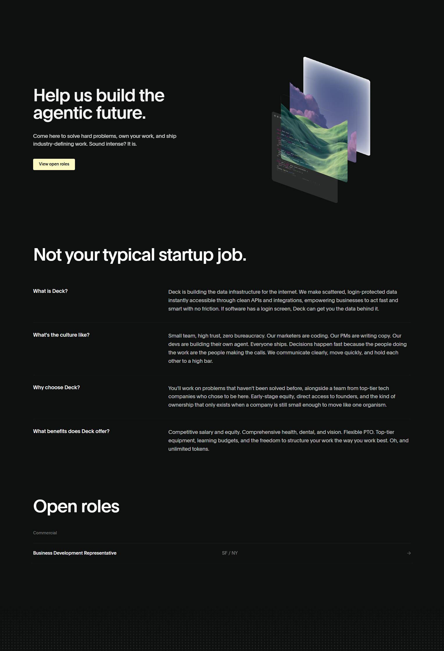 Careers @Deck