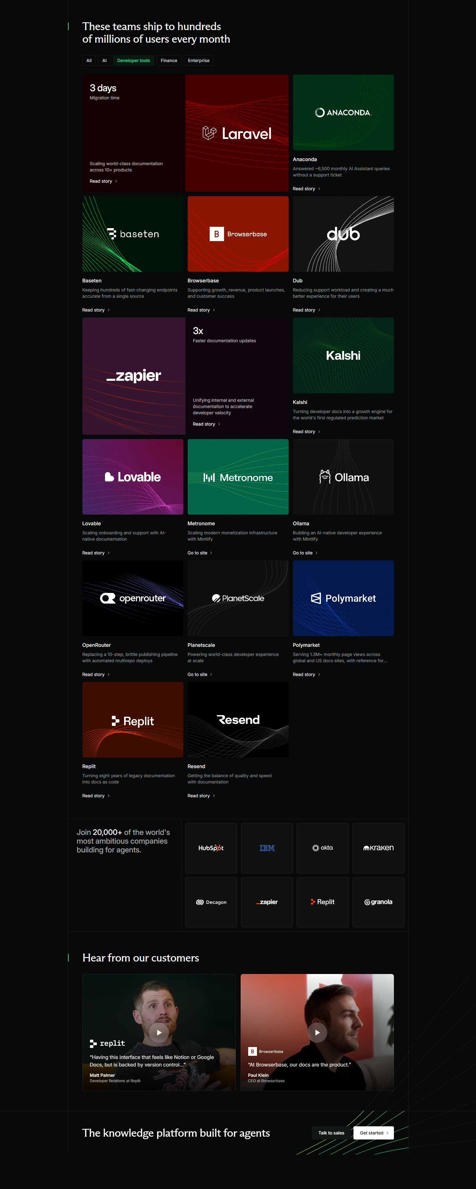 Case Study Index @Mintlify