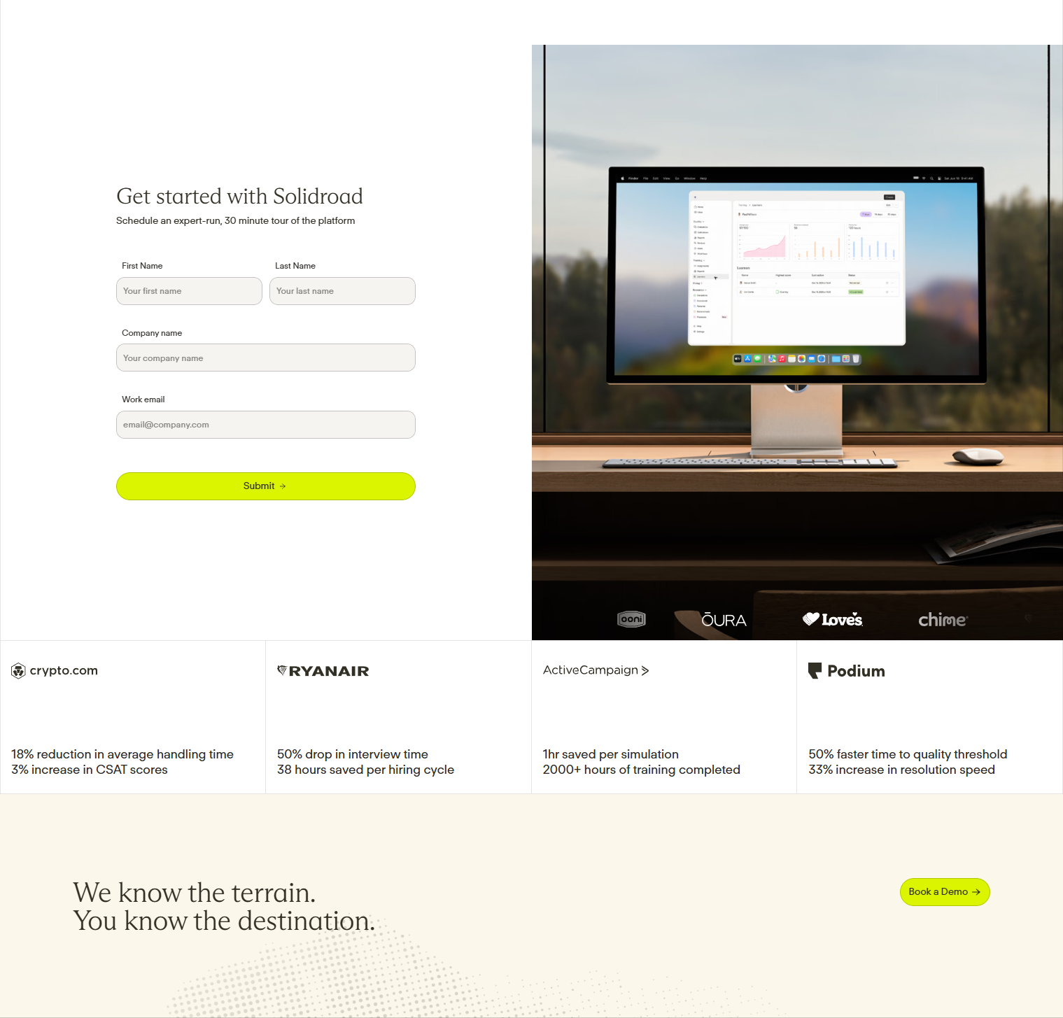 Contact Sales @Solidroad