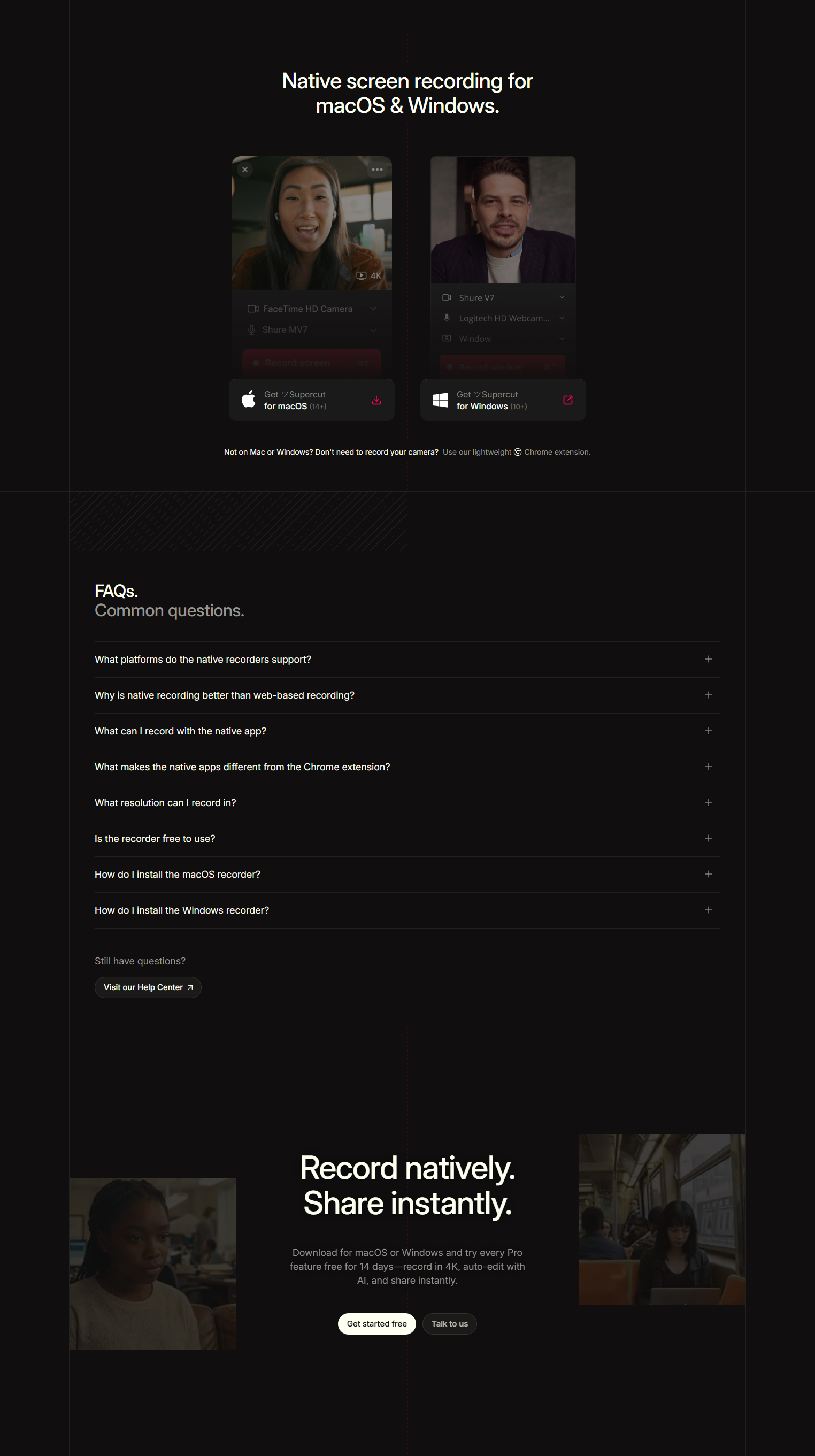 Download Page @Supercut