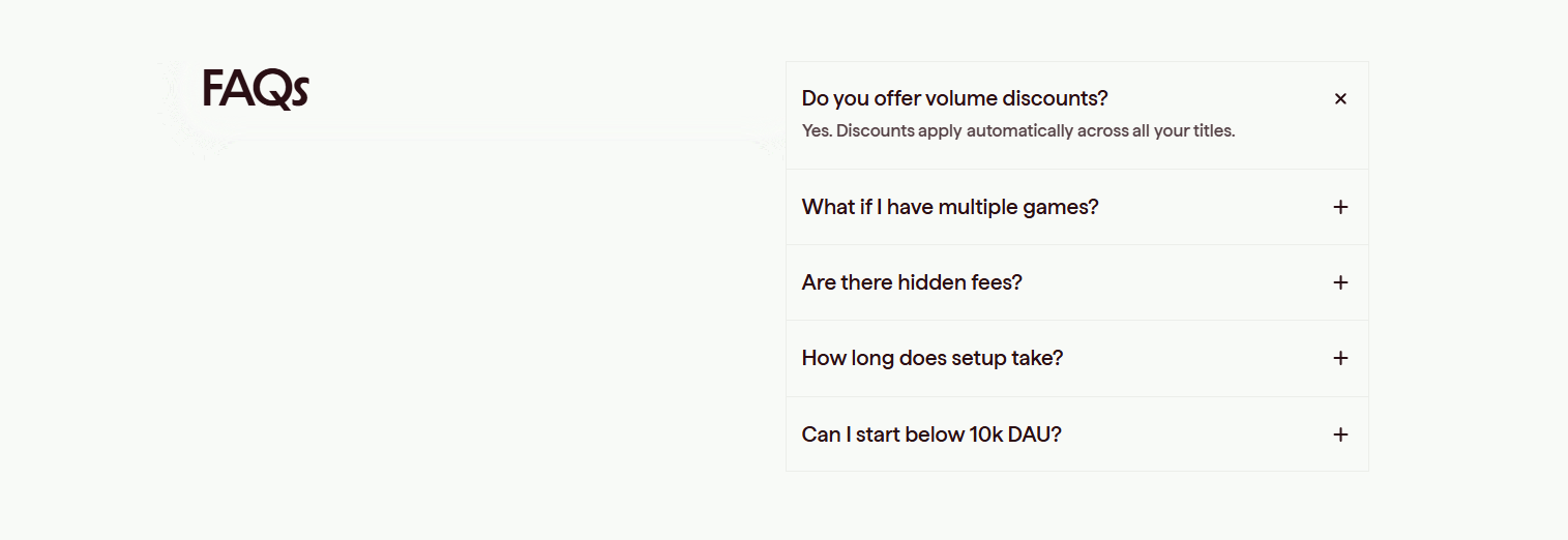 FAQ @Teak