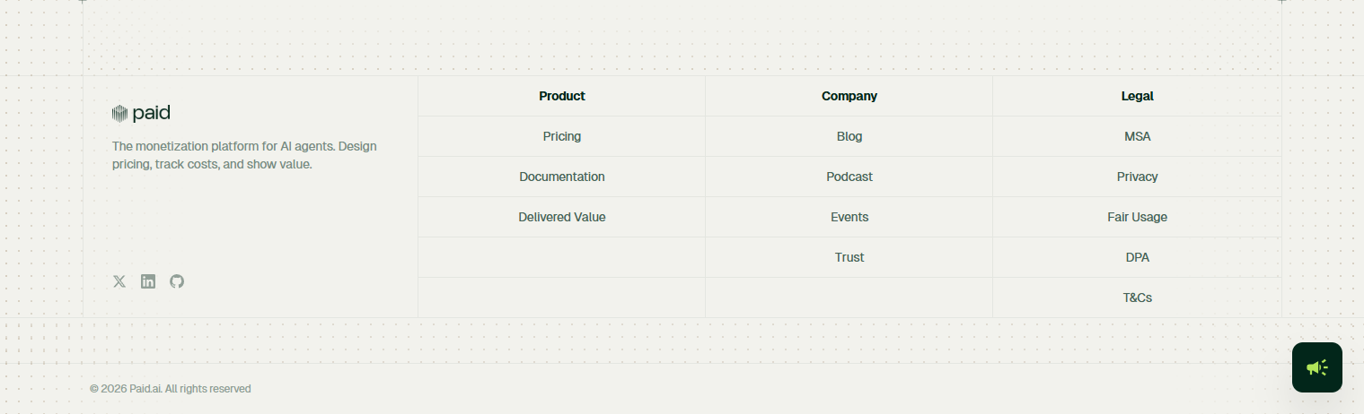 Footer @Paid