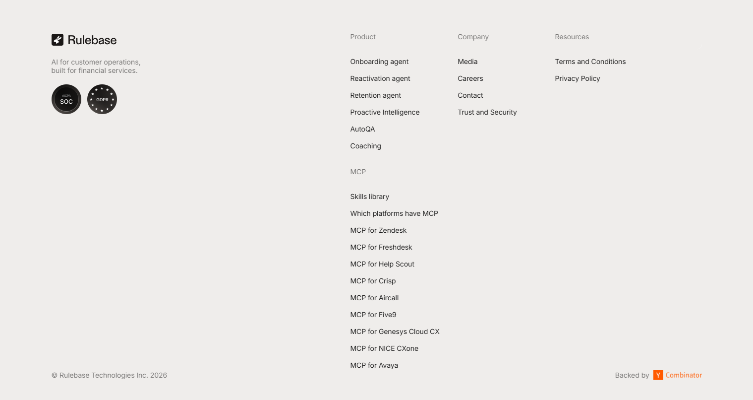 Footer @Rulebase