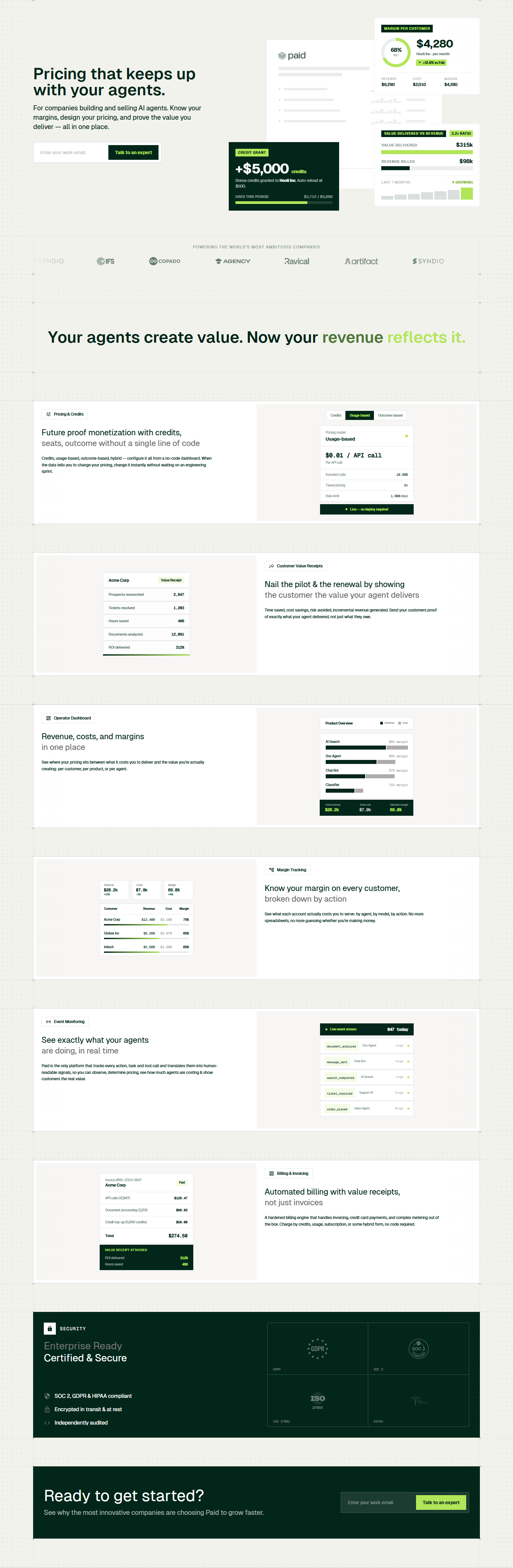Landing Page @Paid