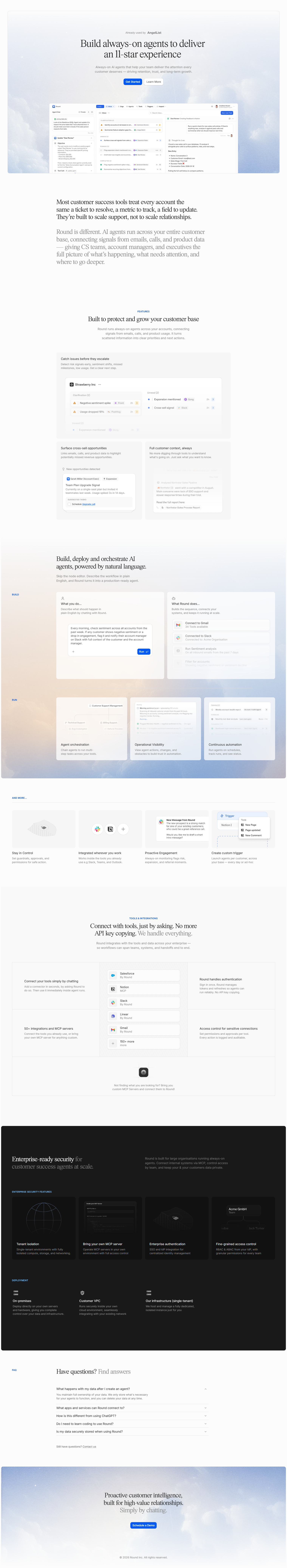 Landing Page @Round