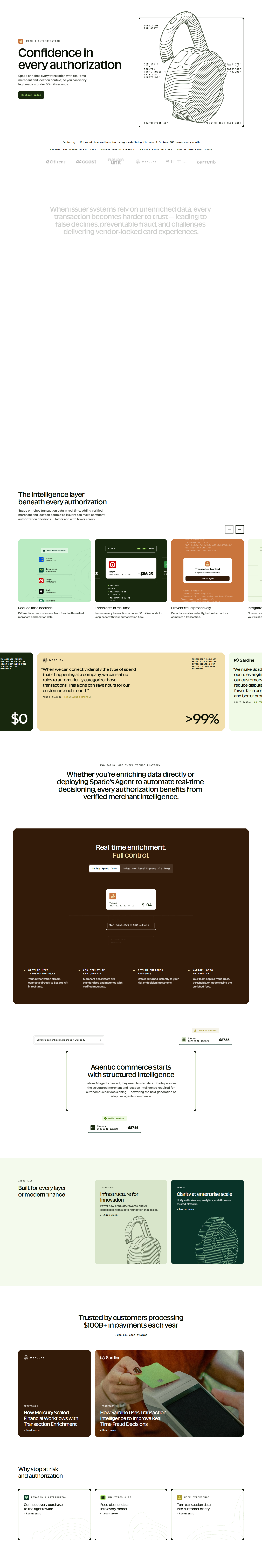 Product Page @Spade