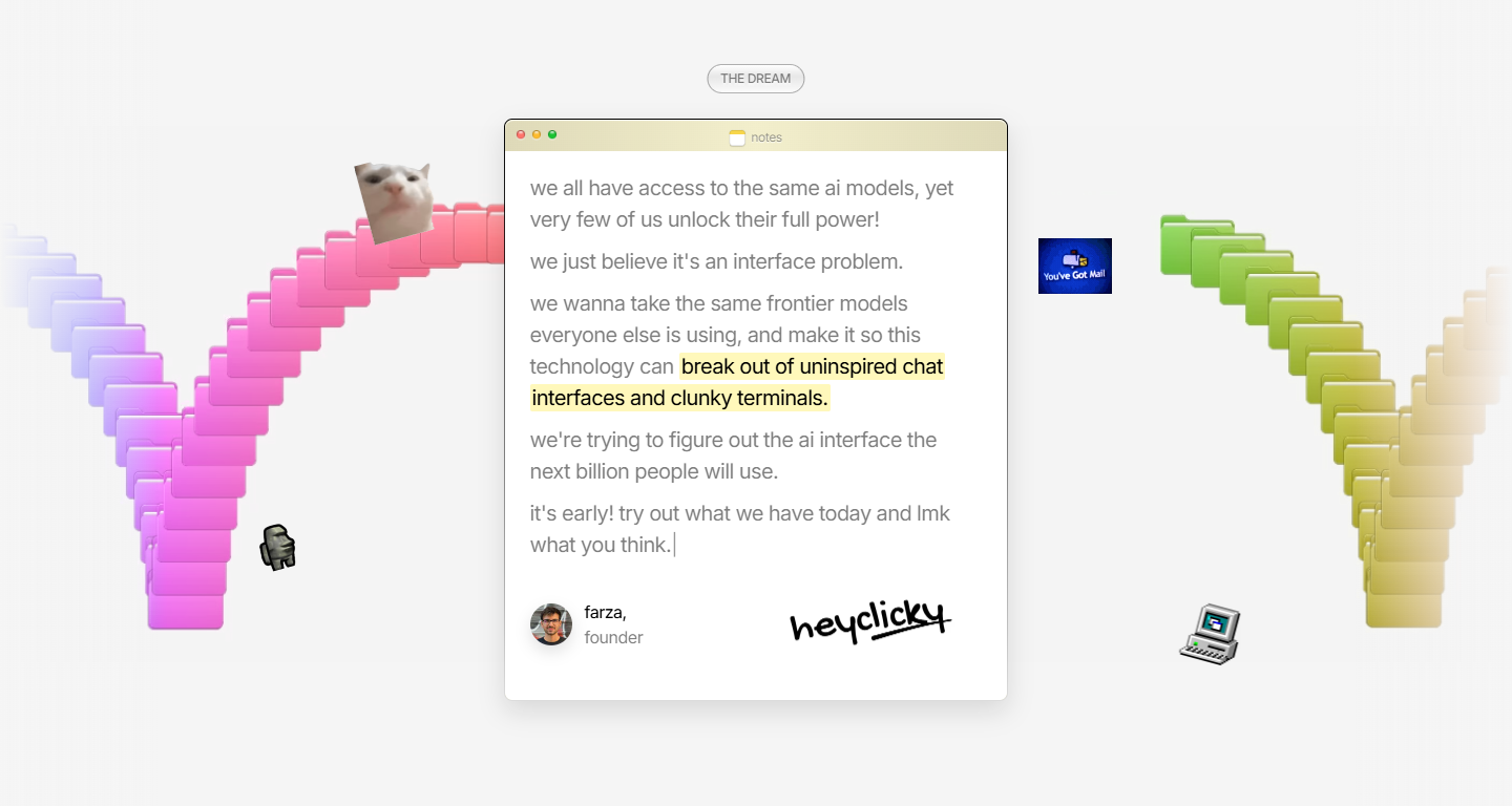 Testimonials Section @HeyClicky