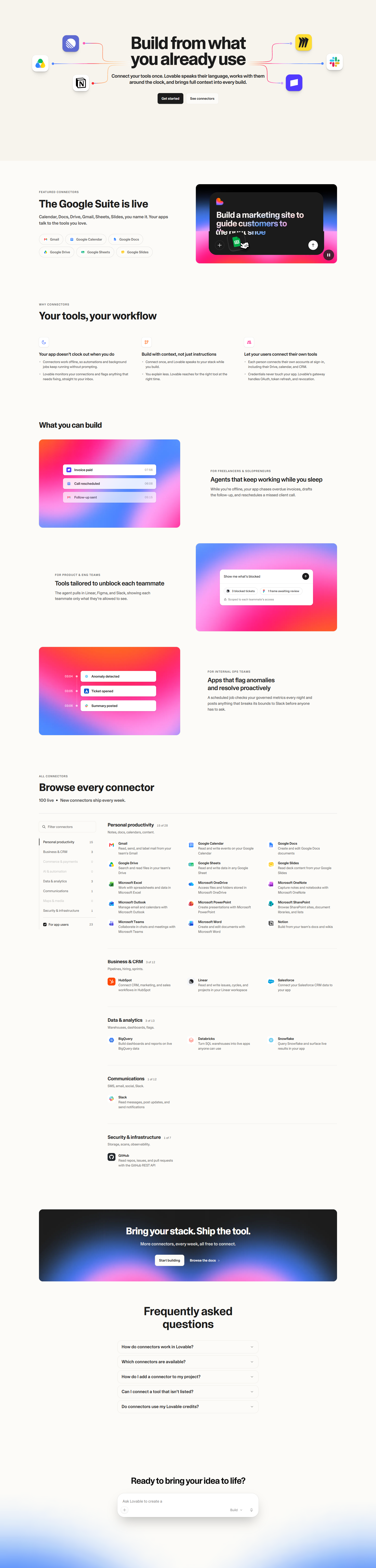 Integrations @Lovable