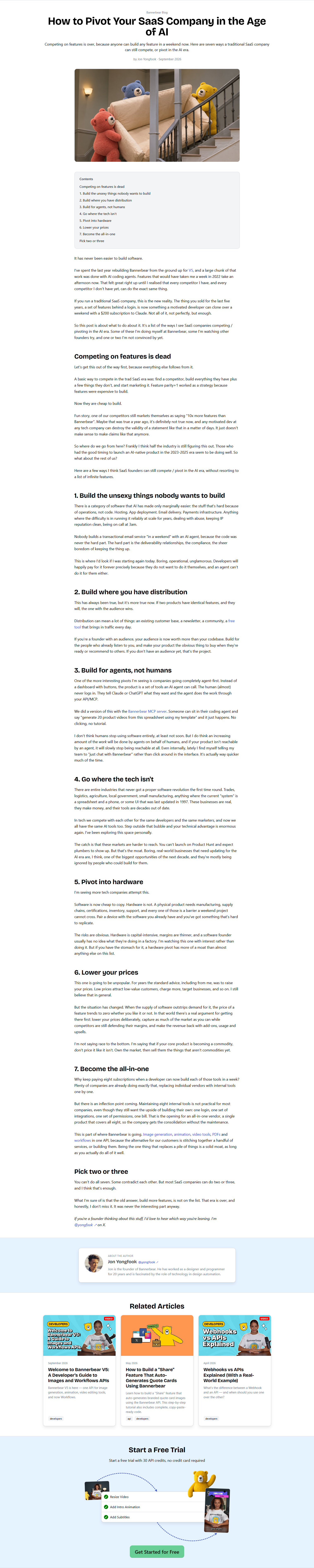 Blog Post @Bannerbear