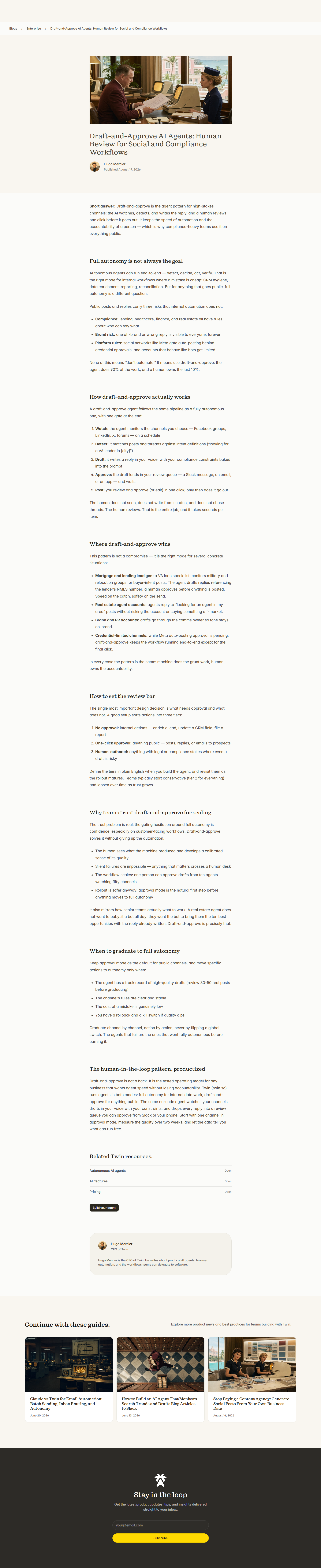 Blog Post @Twin