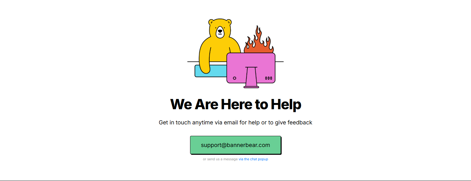 Contact Sales @Bannerbear