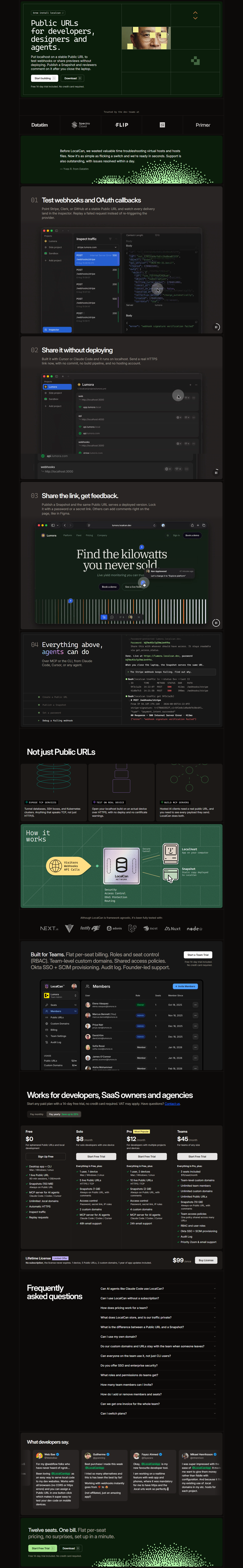Landing Page @LocalCan