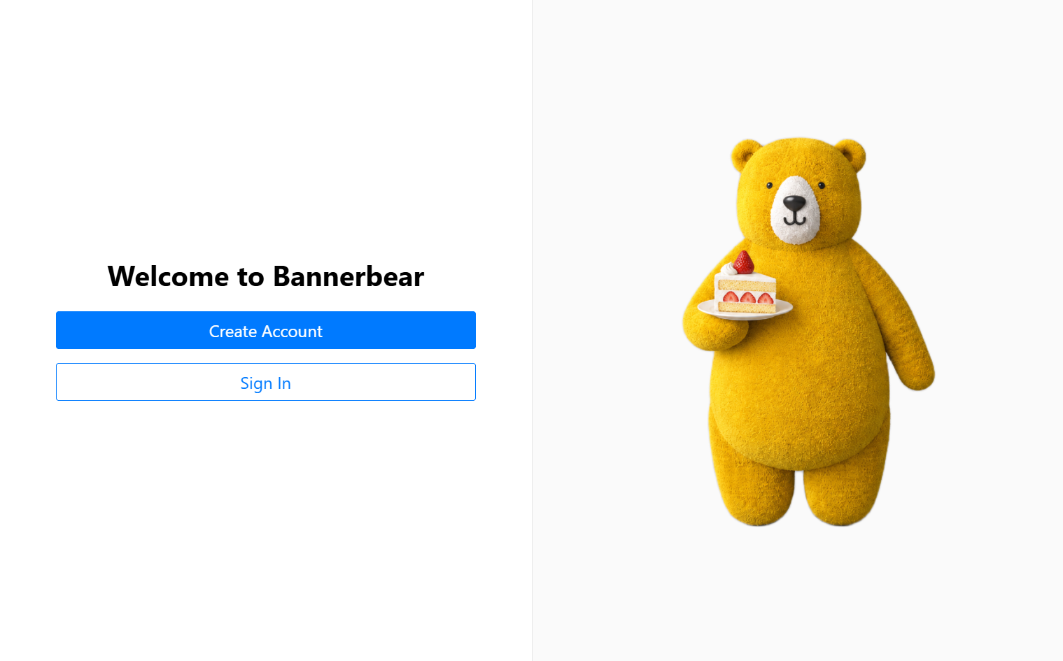 Login @Bannerbear